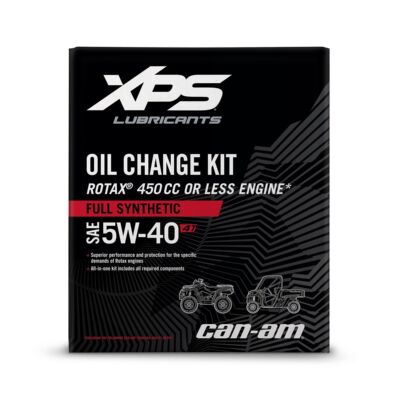 Ensemble de changement d'huile synthétique 4T 5W-40 XPS Can-Am pour moteur Rotax 450 cc et moins*