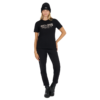 T-shirt vintage femme Ski-Doo avec logo rétro centré à l’avant